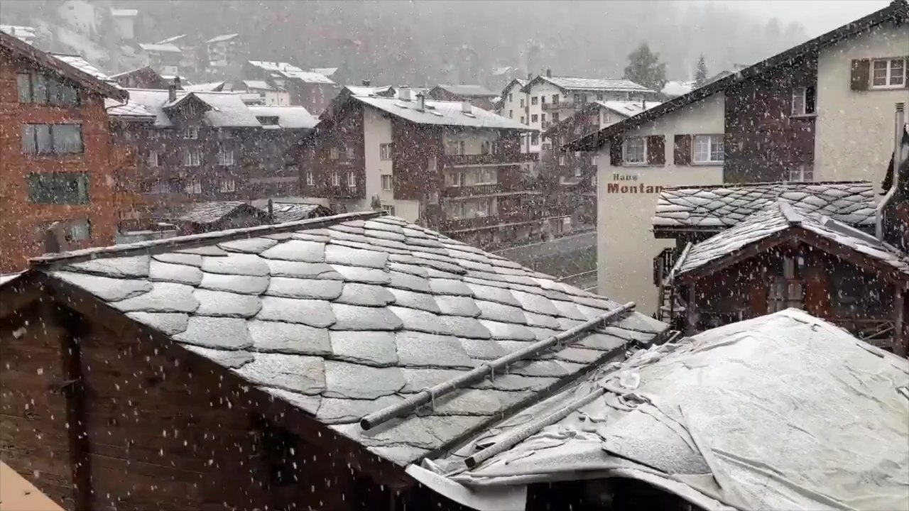 Extremer Wetterwechsel: vom Hochsommer zum ersten Schnee