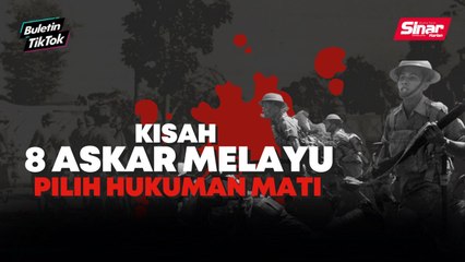 Enggan tanggal uniform, lapan askar Melayu dihukum Jepun