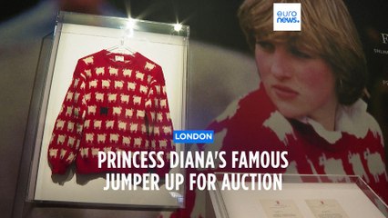 Princes Diana's symbolic black sheep sweater is up for sale