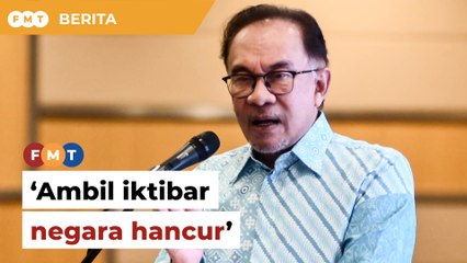 Ambil iktibar negara hancur kerana perkauman, kefanatikan agama, seru Anwar