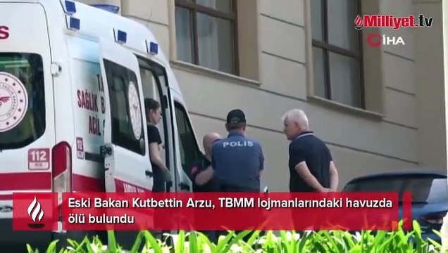 Eski Bakan Kutbettin Arzu havuzda ölü bulundu