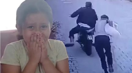 Hatay'da 7 yaşındaki Hifa'nın köpeğini çaldılar Hırsızlık anları güvenlik kamerasına yansıdı