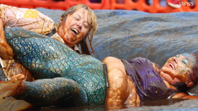 World Gravy Wrestling Championships Underway in England
