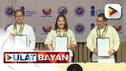 OPAPRU, PCO, at PIA, lumagda ng kasunduan para paigtingin ang kampanya laban sa insurgency sa bansa