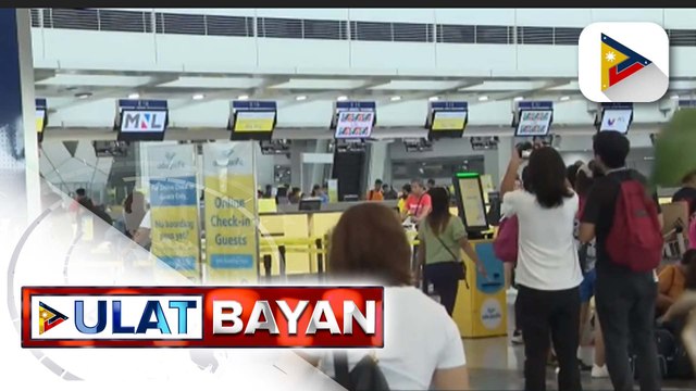 Daan-daang pasahero ng eroplano, apektado ng kanselasyon ng biyahe dahil sa #GoringPH