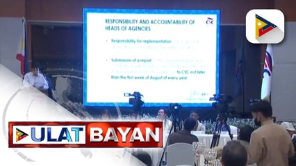 Download Video: Pag-amyenda sa IRR ng batas para sa paggamit ng Philippine Tropical Fabrics sa mga uniporme ng gov't employees, isinusulong