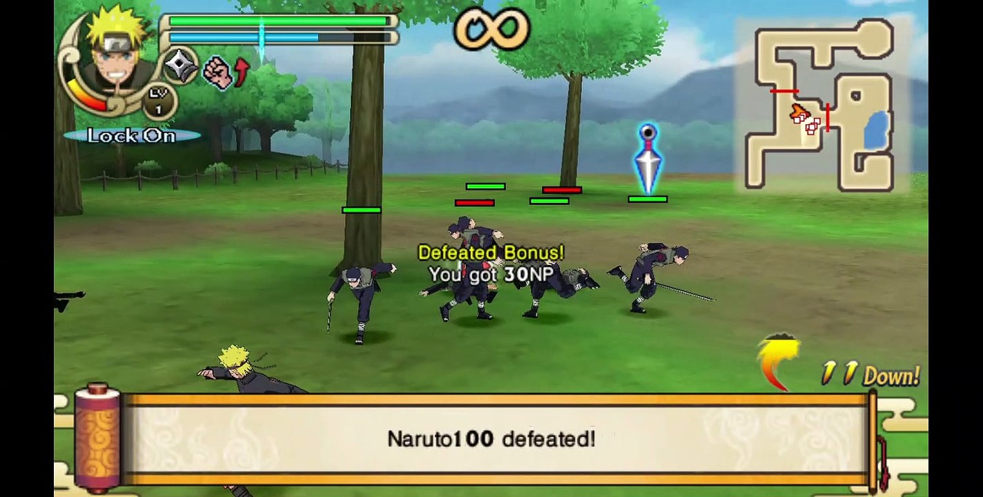 Naruto Shippuden: Ultimate Ninja Impact online multiplayer - psp