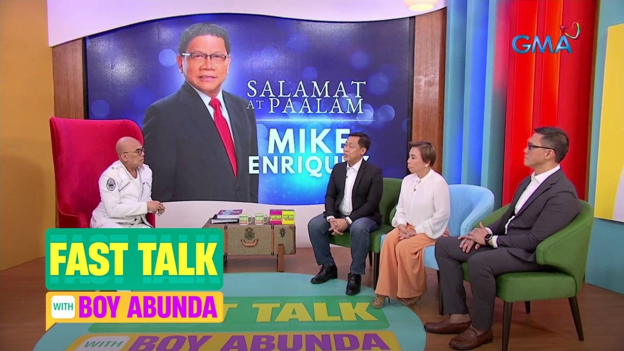 Fast Talk with Boy Abunda: Hindi lang basta katrabaho si Mike Enriquez (Episode 155)