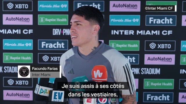Farias : Incroyable de partager avec Messi et de le regarder de si près