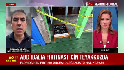 ABD Idalia fırtınası için teyakkuzda! Olağanüstü hal kararı alındı... Bünyamin Sürmeli değerlendirdi