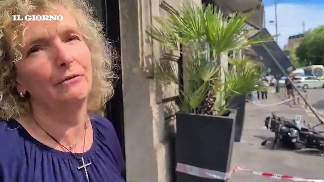 Milano, auto si ribalta e fa crollare un palo su una ragazza in bicicletta: tre feriti, grave la ciclista