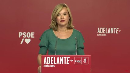 Pilar Alegría: "Ha pasado de querer derogar el sanchismo a rogar al sanchismo"