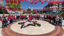 30 Ağustos Zafer Bayramı'nda Safranbolu'da Türk Bayrağı görseli oluşturuldu
