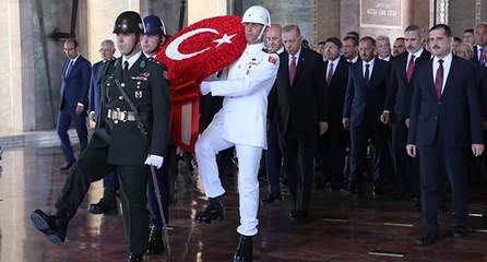 Anıtkabir’de ’30 Ağustos’ töreni