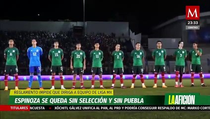 Reglamento de la Liga MX impide a Gerardo Espinoza ser director técnico del Puebla