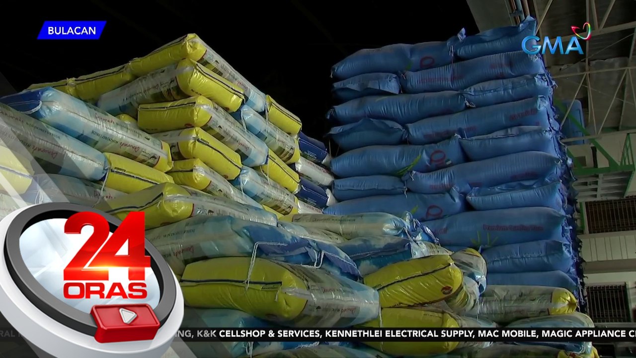 Apat na warehouse sa Bulacan, ipinakandado dahil sa umano'y hoarding ng mahigit P400-M ng bigas; inaagiw na sako-sako ng palay, nakumpiska | 24 Oras