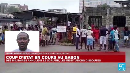 Coup d'Etat en cours au Gabon : "L'excitation qui prime" dans les rues de Libreville