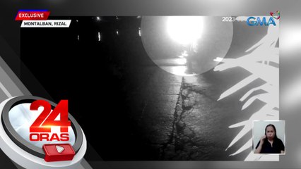 Lalaking tumatawid sa spillway sakay ng kaniyang motorsiklo, patay matapos mahulog | 24 Oras