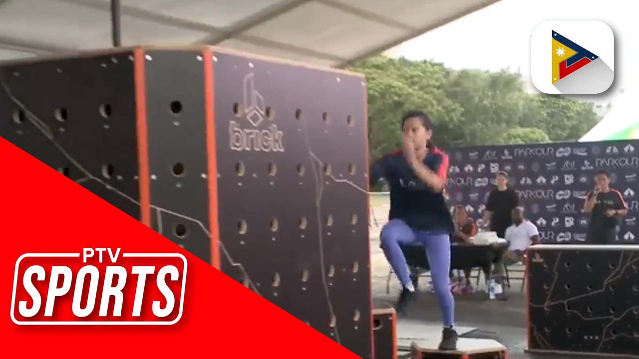 Mga Pinoy Parkour Athletes, sumabak sa unang araw ng FIG Asian Parkour Tour