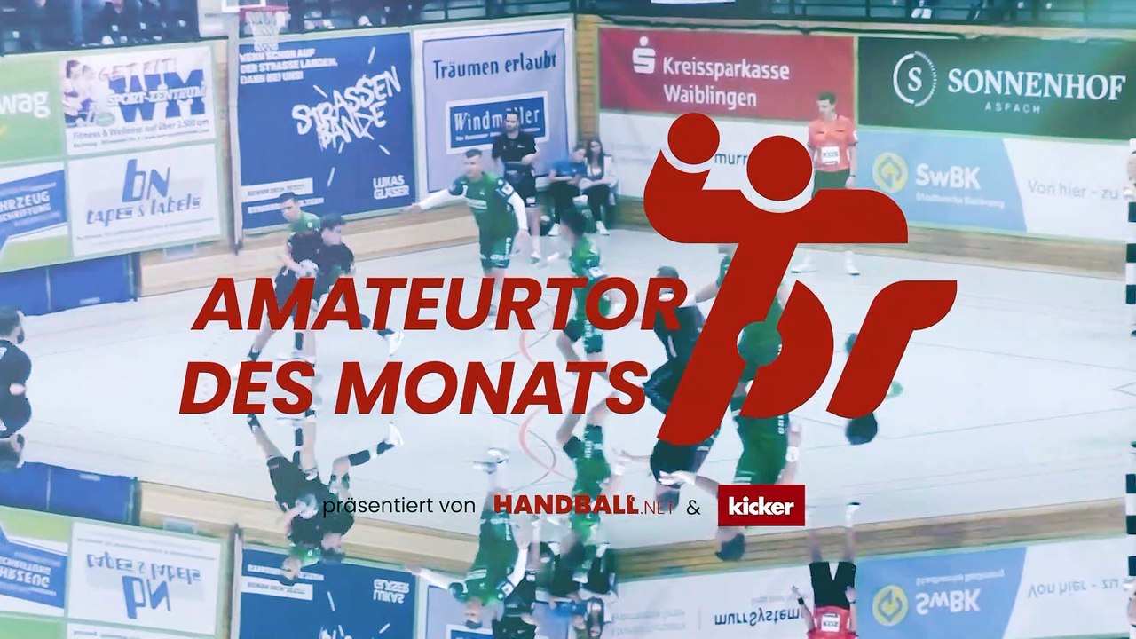 Ab September: Wir suchen das 'Amateurtor des Monats' im Handball