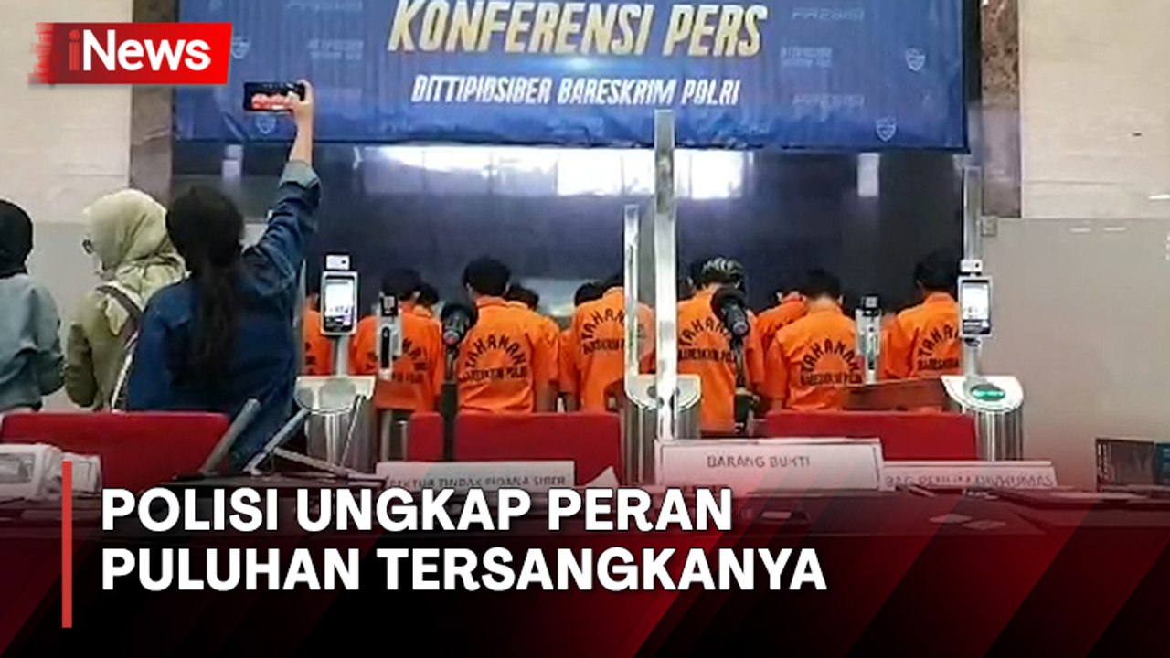 Bongkar Jaringan Judi Online, Polisi Ungkap Peran Puluhan Tersangka