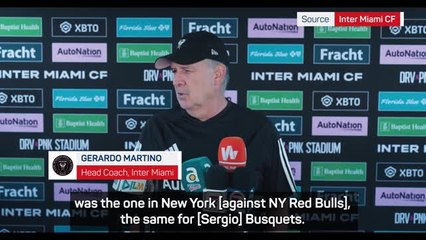 Télécharger la video: Martino confirms Messi will start against Nashville