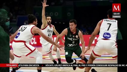 México pierde con Egipto y termina su amarga participación en la Copa del Mundo FIBA