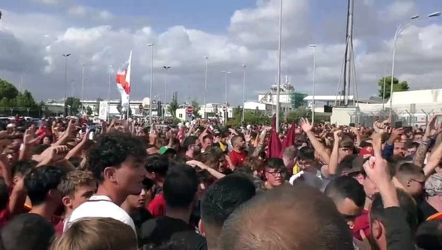 Arrivo di Lukaku a Roma