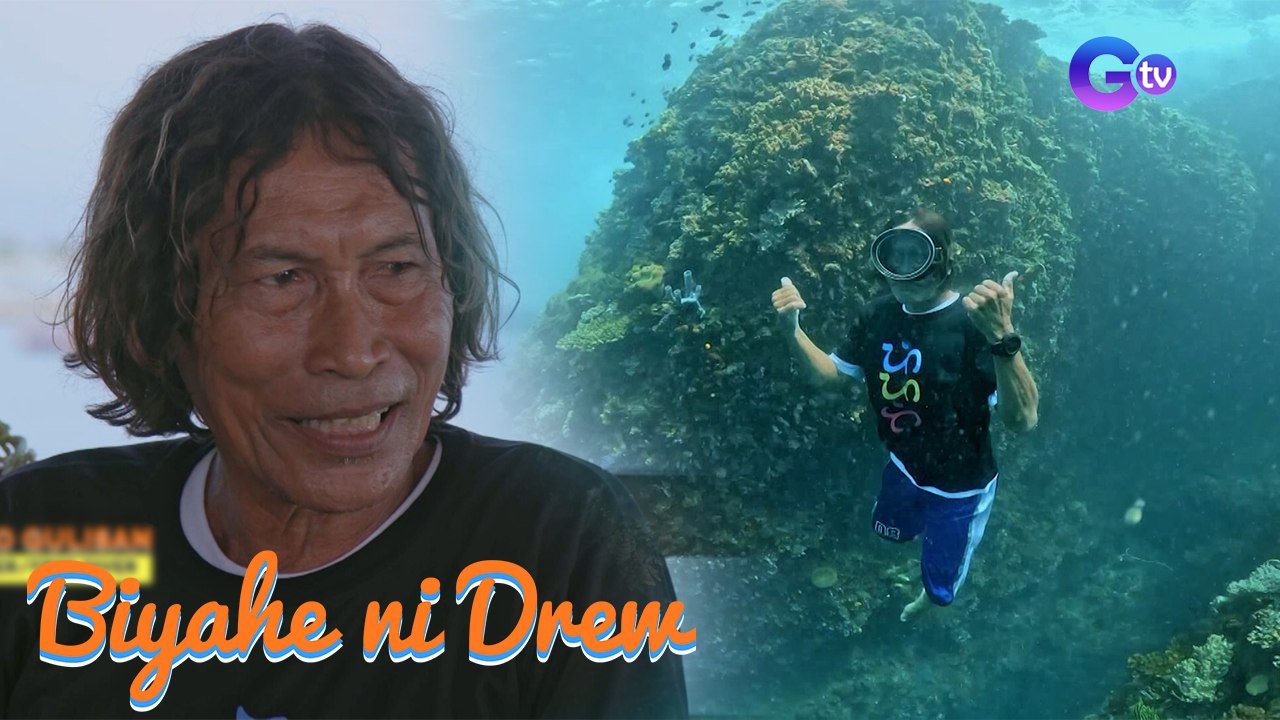 Biyahero Drew, sinisid ang isang marine sanctuary sa Samal Island, Davao del Norte! | Biyahe ni Drew