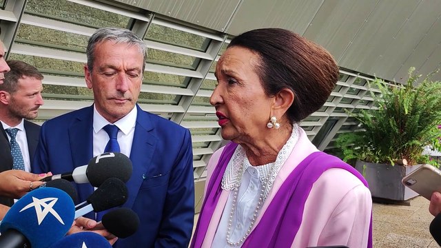 Huguette Bello reçoit Philippe Vigier, le ministre délégué chargé des Outre-mer