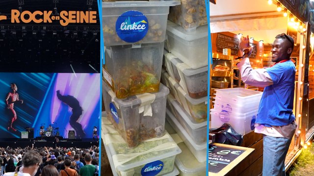 « Des quantités de gaspillage phénoménales » : à Rock en Seine, Linkee récupère 2400 repas invendus pour les étudiants précaires