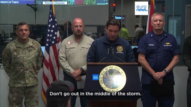 US: Hurricane Idalia's landfall brings 'life-threatening' storm surges
