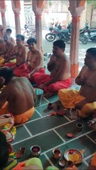 औदिच्य ब्राह्मण समाज ने श्रावणी पूर्णिमा पर किया ऋषि तर्पण