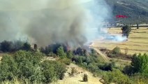 Le feu de chaume a été maîtrisé à Tosya