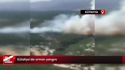 Kütahya’da orman yangını
