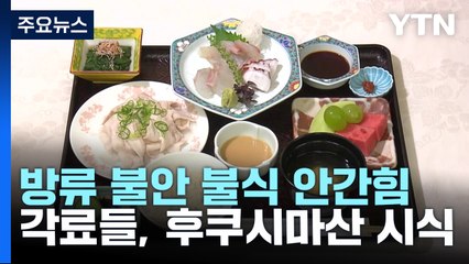 日 각료들, 잇단 후쿠시마산 시식...자민당 "더 강한 메시지를" / YTN
