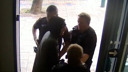 Bungling thief runs straight into police officers after stealing Lurpak butter