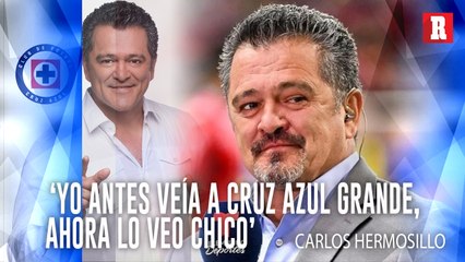 "Jugar en Cruz Azul no es un tema fácil" sentenció Carlos Hermosillo