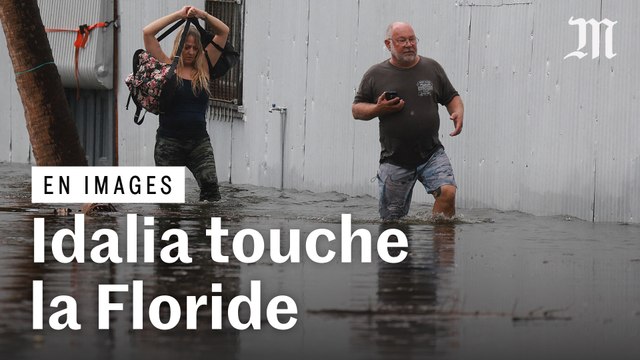 Le puissant ouragan Idalia touche la Floride