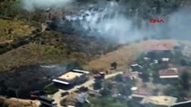 L'incendie sur les terres agricoles d'Izmir Kemalpaşa était sous contrôle