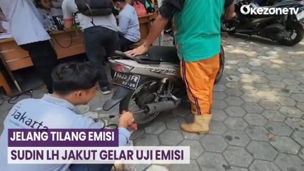 Jelang Tilang Emisi, Sudin Lingkungan Hidup Jakarta Utara Gelar Uji Emisi Gratis