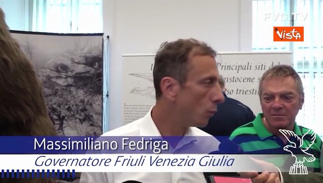 Fedriga: Il Palazzo della presidenza della Regione Friuli ospita la mostra Ice Age