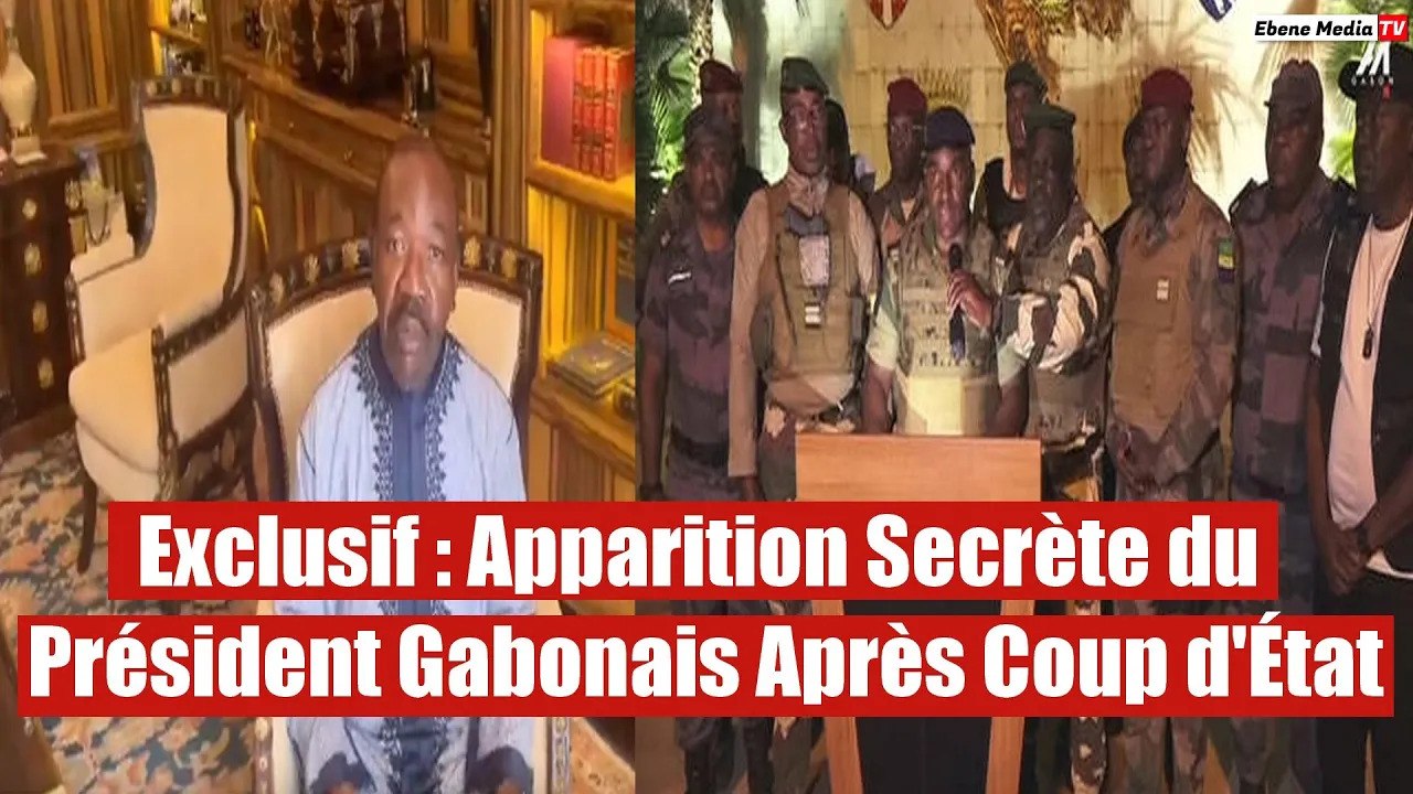 Président Gabonais Pris au Piège : Message Surprenant Après Coup de Force