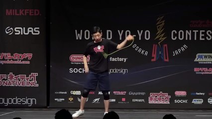 Viral: así fue la presentación del campeón mundial de yo-yo