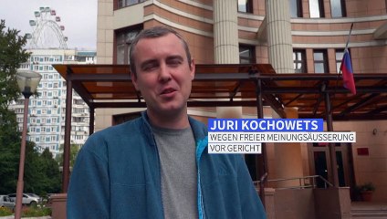 Russe wegen Straßenumfrage vor Gericht: „Ich stehe zu meiner Meinung“