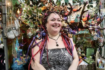 Meet the people: a magical Derbyshire kooky of ‘out there’ at an indoor market