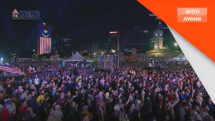 Ribuan rakyat mengambil peluang dalam Sambutan Ambang Merdeka 2023