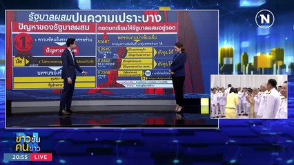 ระเบิดเวลา "เศรษฐา 1"  | ข่าวข้นคนข่าว | 30 ส.ค. 66 | PART1