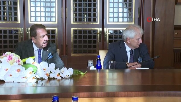 Cumhurbaşkanı Erdoğan, TOBB heyetini kabul etti: Fahiş fiyat balonu sönüyor