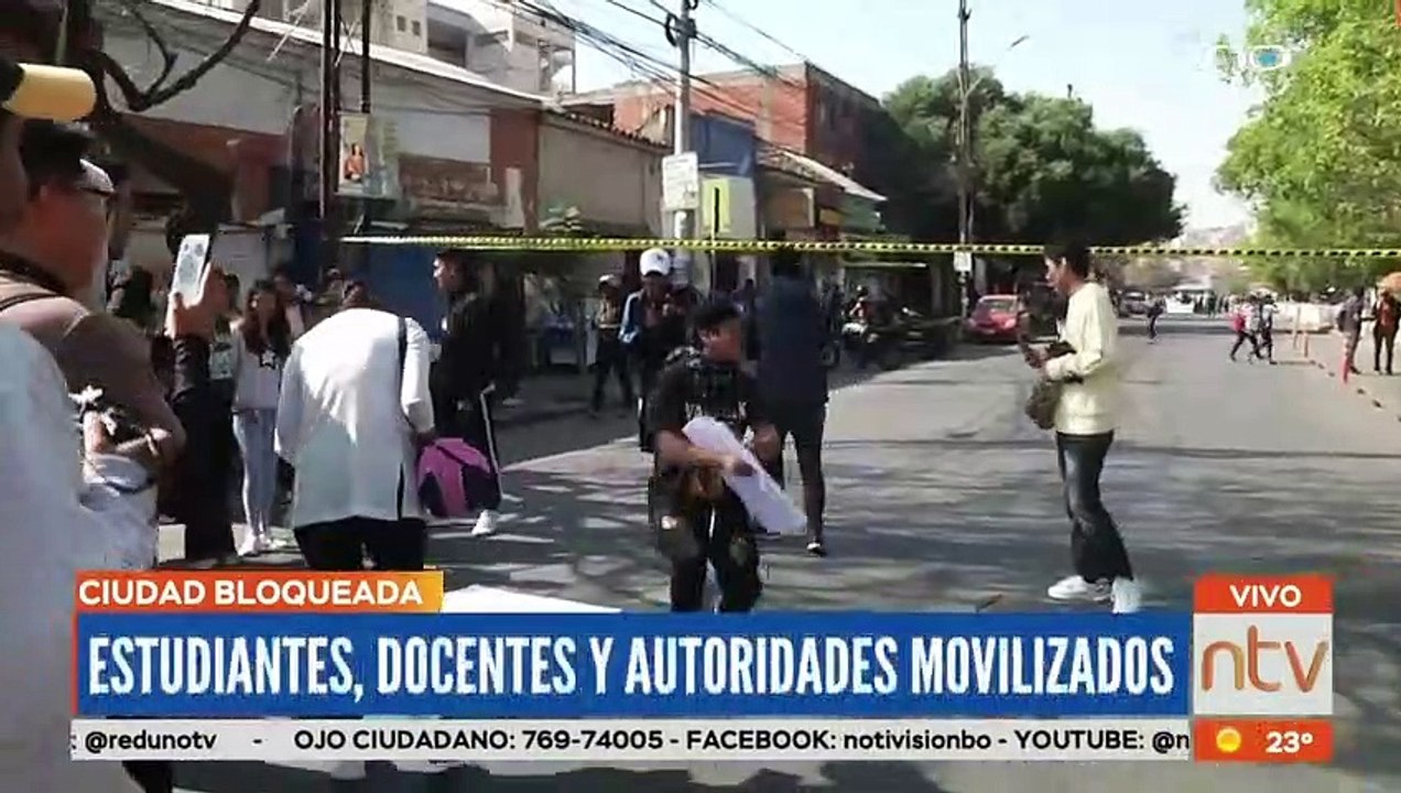 Bloqueos en Cochabamba